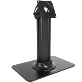 TooQ Soporte de Mesa para Tablet TQATC2601-B Negro, Soporte VESA 75x75 hasta 3kg, Ajuste Inclinación 75° y Rotación 90°, con Ocultación Cables